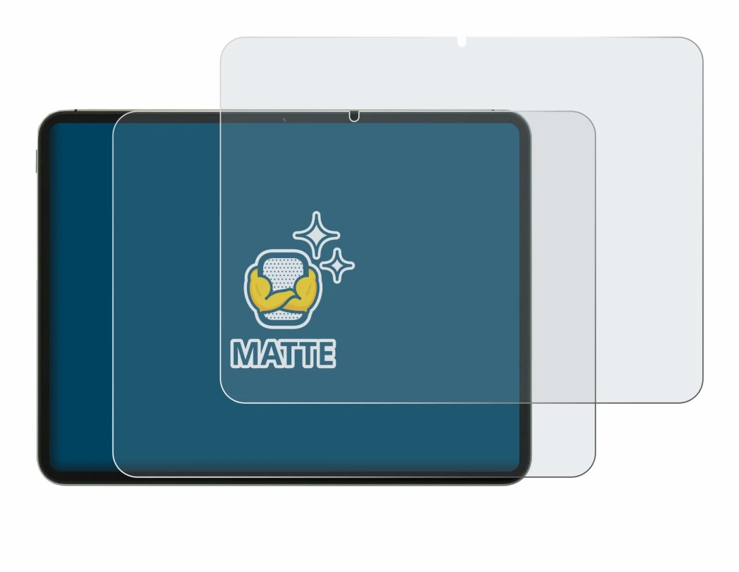 Image de l'appareil OnePlus Pad Go avec une grande variété de protections d'écran.