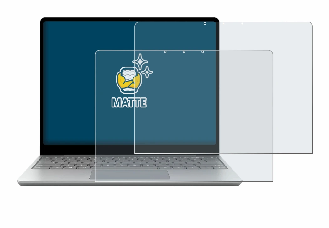 Image de l'appareil Microsoft Surface Laptop Go 3 Business avec une grande variété de protections d'écran.