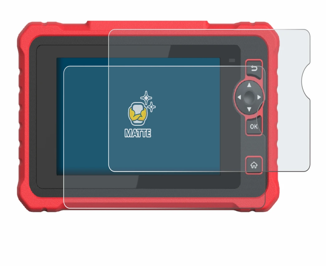 Image de l'appareil Launch CRP 359 avec une grande variété de protections d'écran.