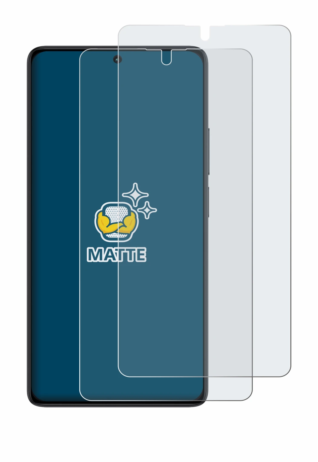 Image de l'appareil Xiaomi Redmi Note 13 5G avec une grande variété de protections d'écran.