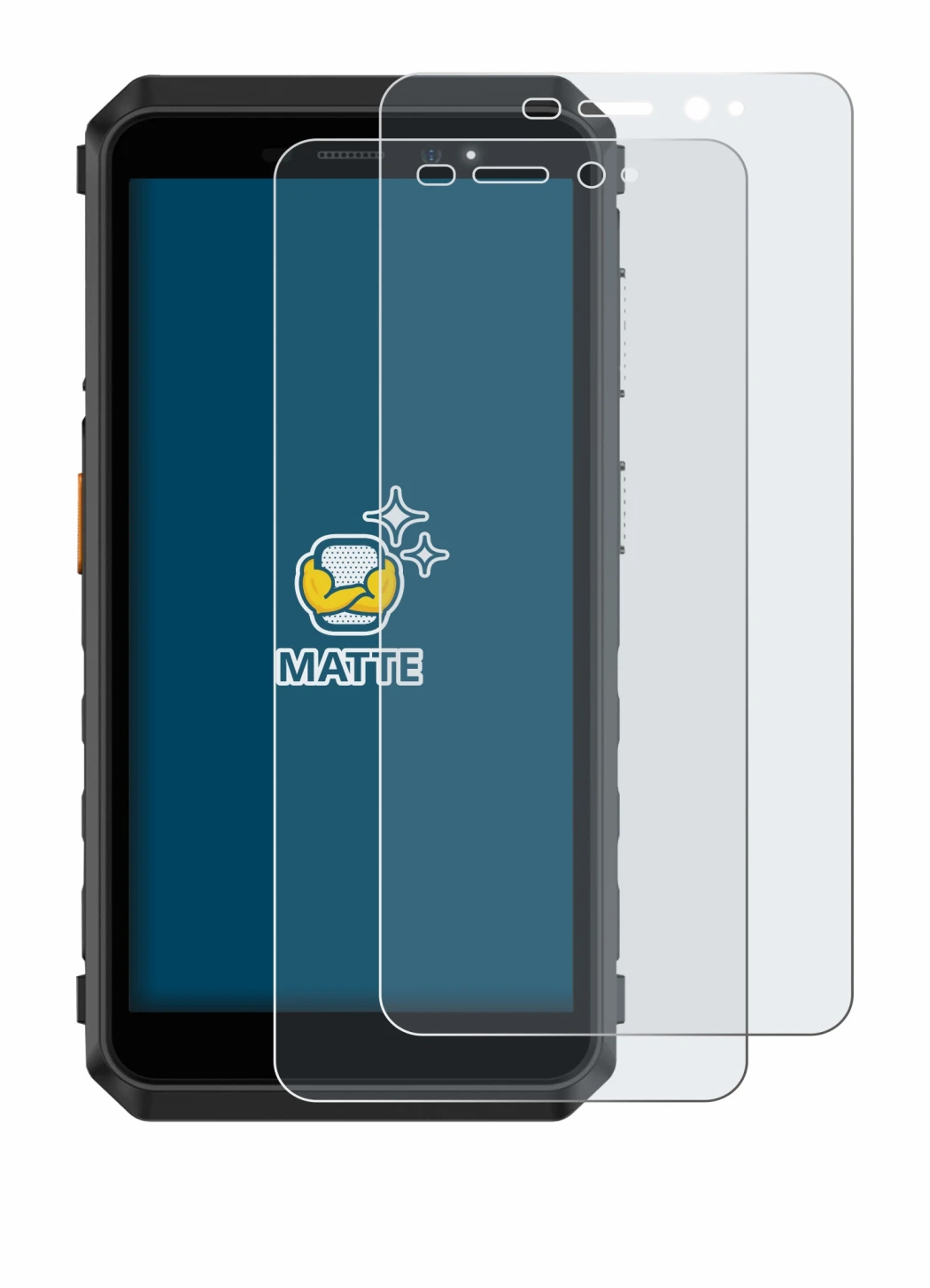 Image de l'appareil Ulefone Power Armor X11 Pro avec une grande variété de protections d'écran.