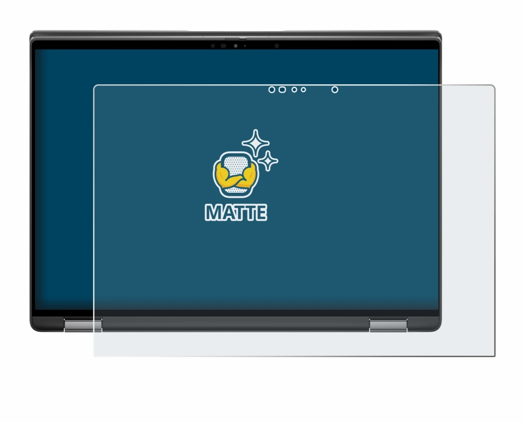 Image de l'appareil Dell Latitude 7440 2-in-1 avec une grande variété de protections d'écran.