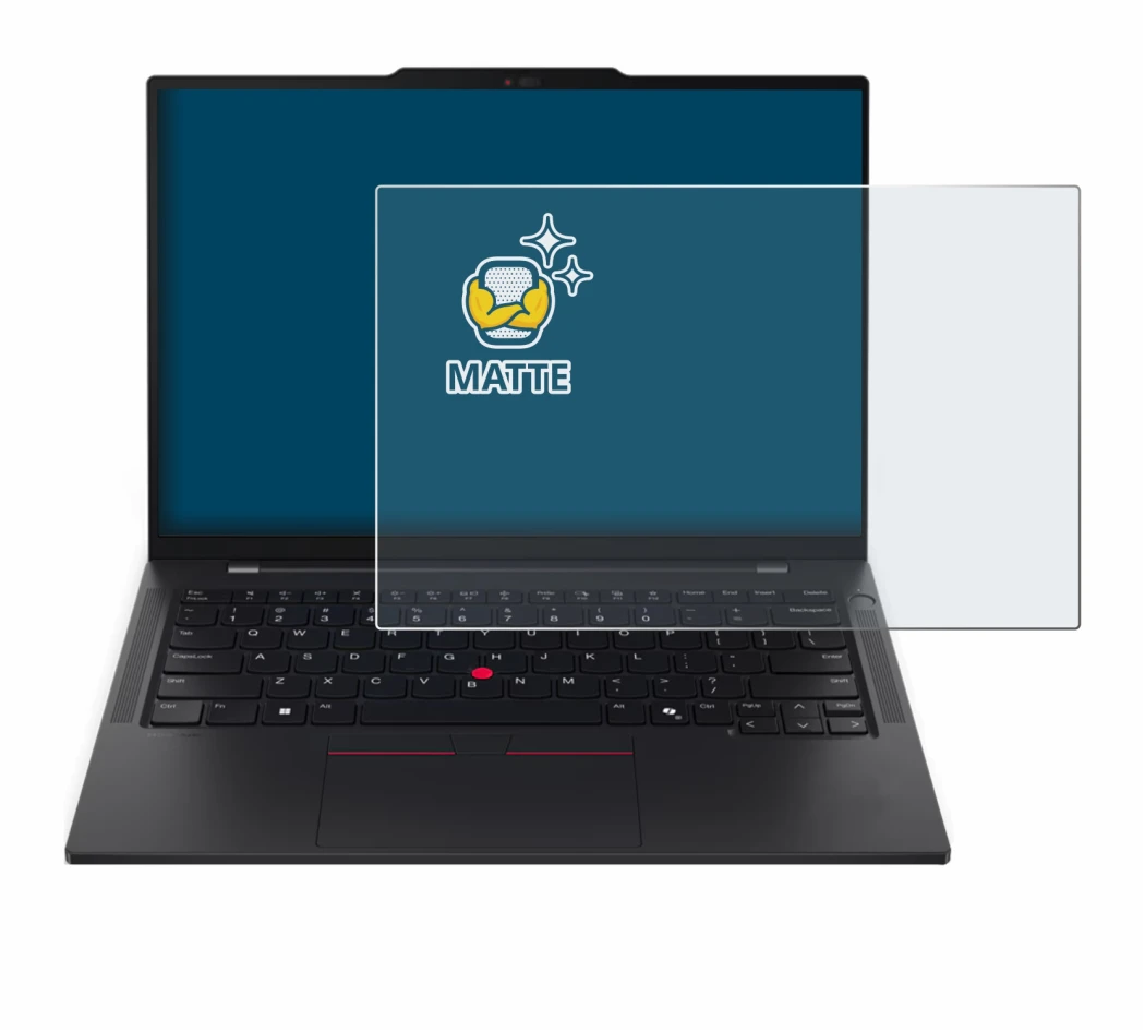 Image de l'appareil Lenovo ThinkPad T14s Gen 6 avec une grande variété de protections d'écran.