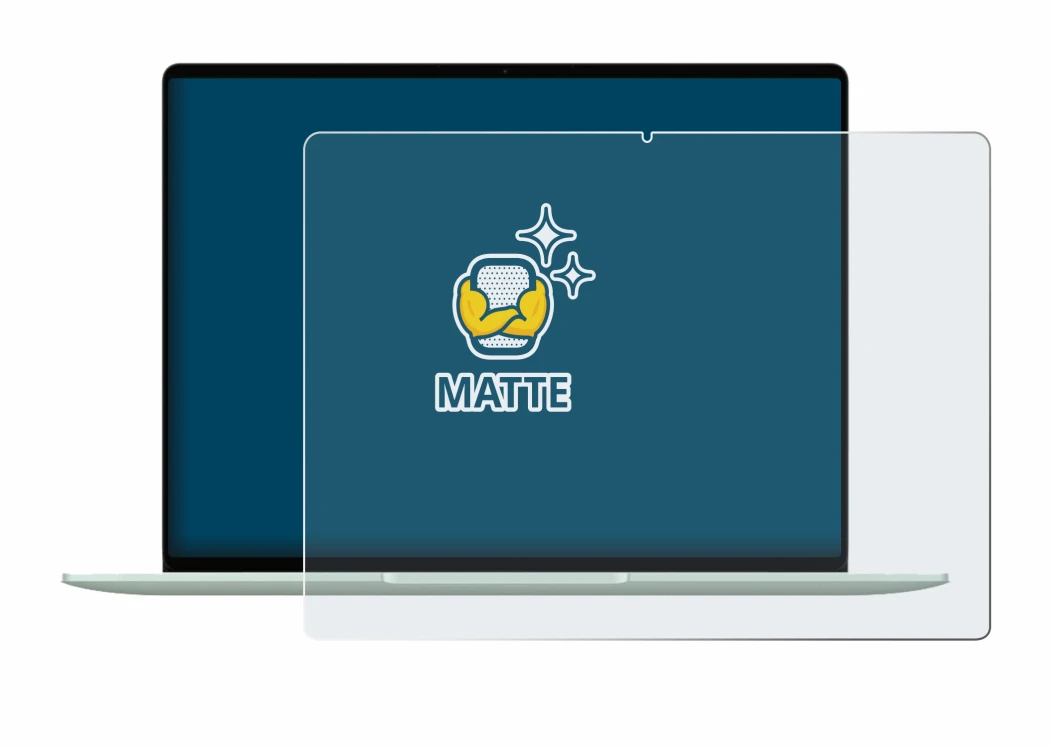 Image de l'appareil Huawei MateBook 14 2024 avec une grande variété de protections d'écran.