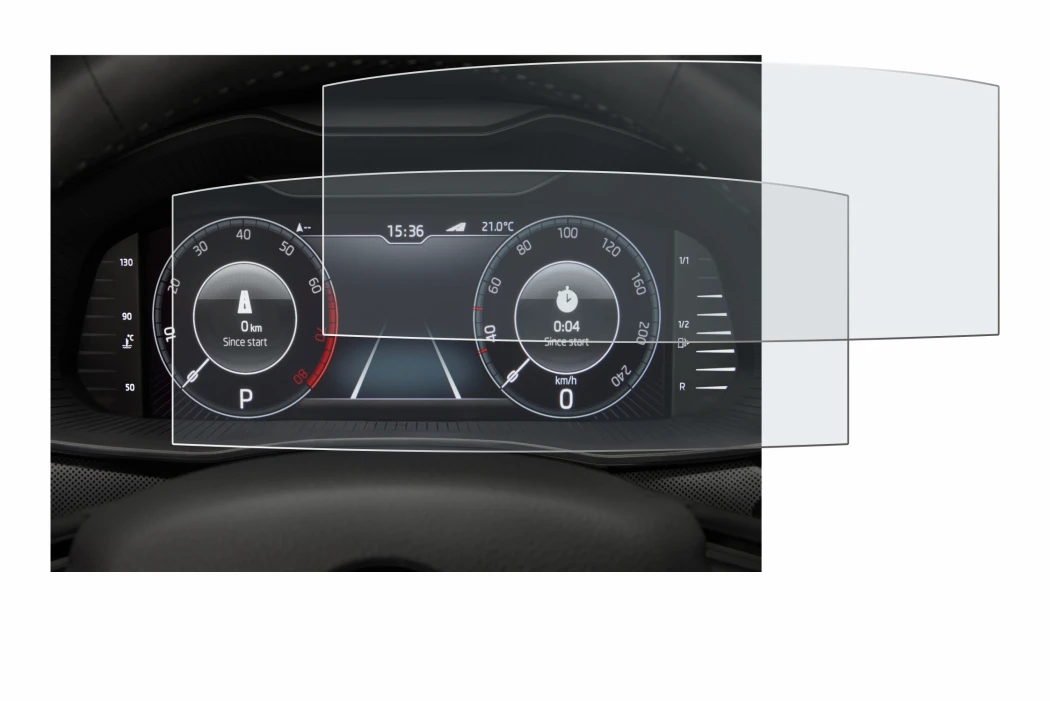 Image de l'appareil Skoda Virtual Cockpit 10.25