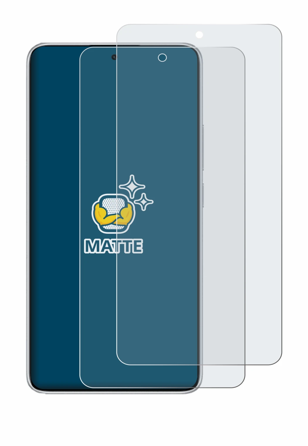 Image de l'appareil Xiaomi Redmi Note 14 avec une grande variété de protections d'écran.