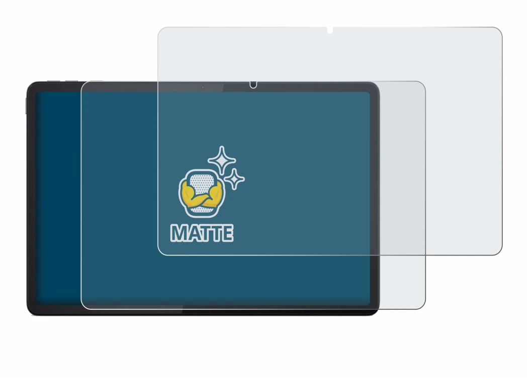 Image de l'appareil Lenovo Tab K11 Plus avec une grande variété de protections d'écran.