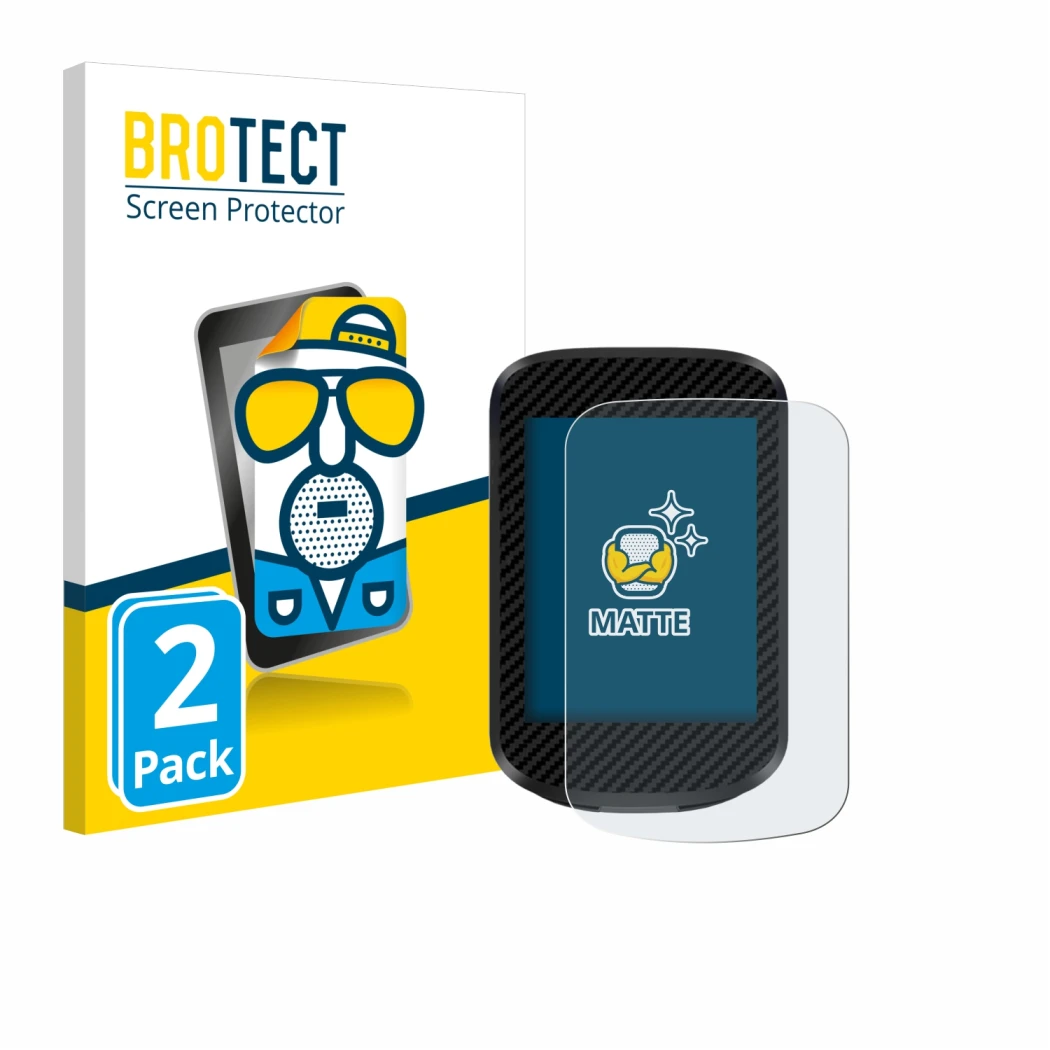 Face avant d’un emballage produit avec le logo de la marque BROTECT. À côté, l’appareil igpsport BSC300T est représenté avec l