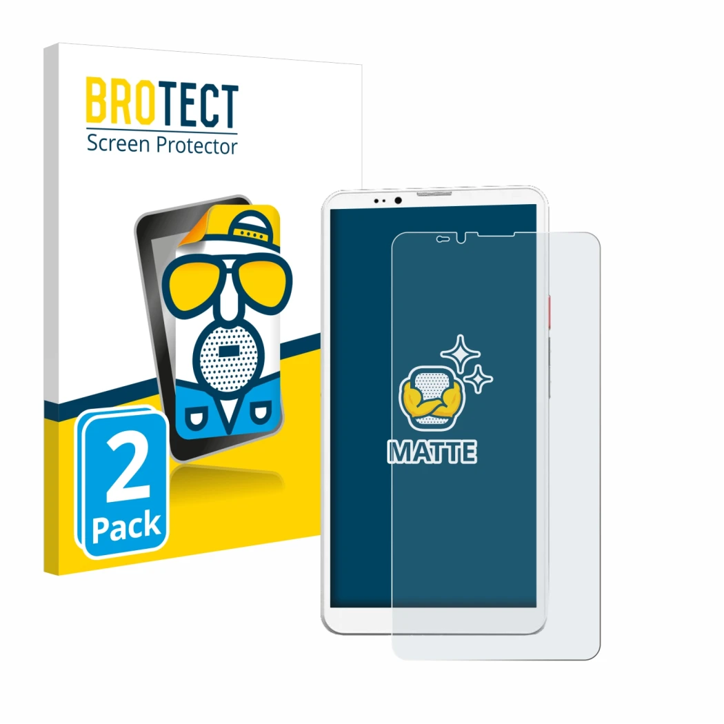 Face avant d’un emballage produit avec le logo de la marque BROTECT. À côté, l’appareil Bigme Hibreak Pro est représenté avec