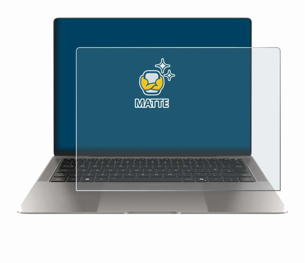 Image de l'appareil Honor MagicBook Art 14 avec une grande variété de protections d'écran.