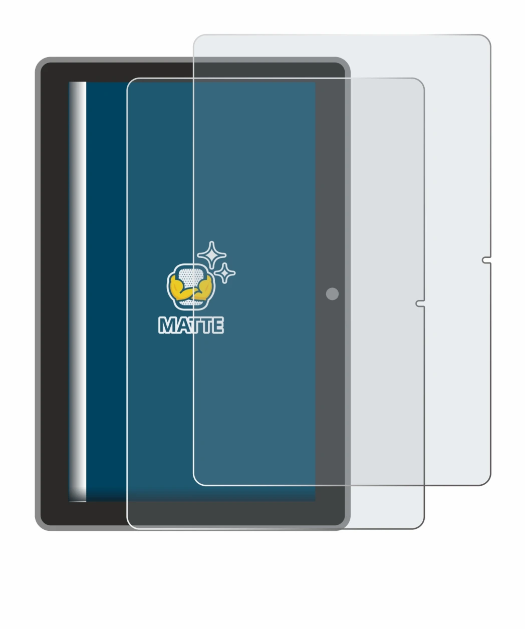 Image de l'appareil Lenovo Tab TB311 XU avec une grande variété de protections d'écran.