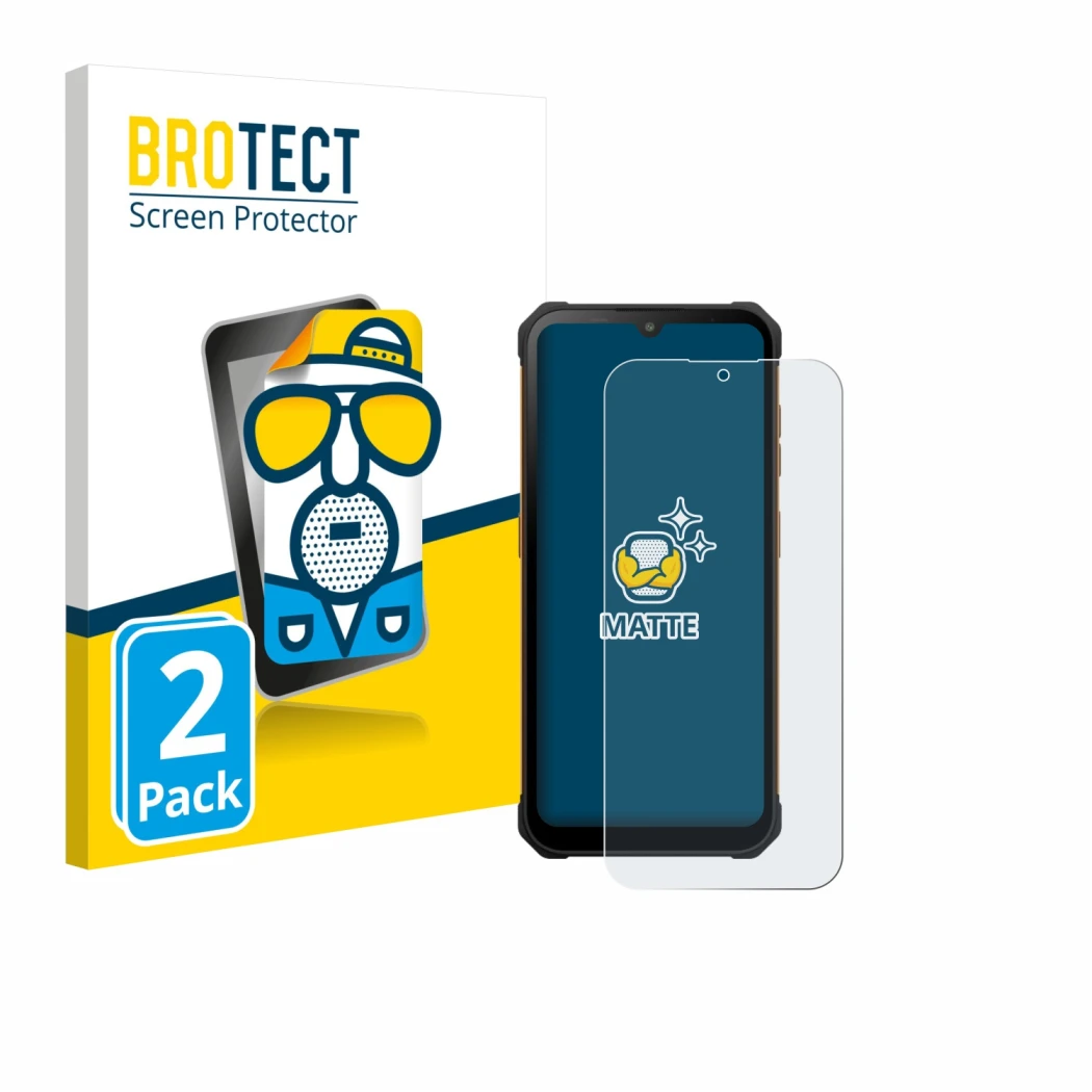 Face avant d’un emballage produit avec le logo de la marque BROTECT. À côté, l’appareil Hammer Iron Va est représenté avec la