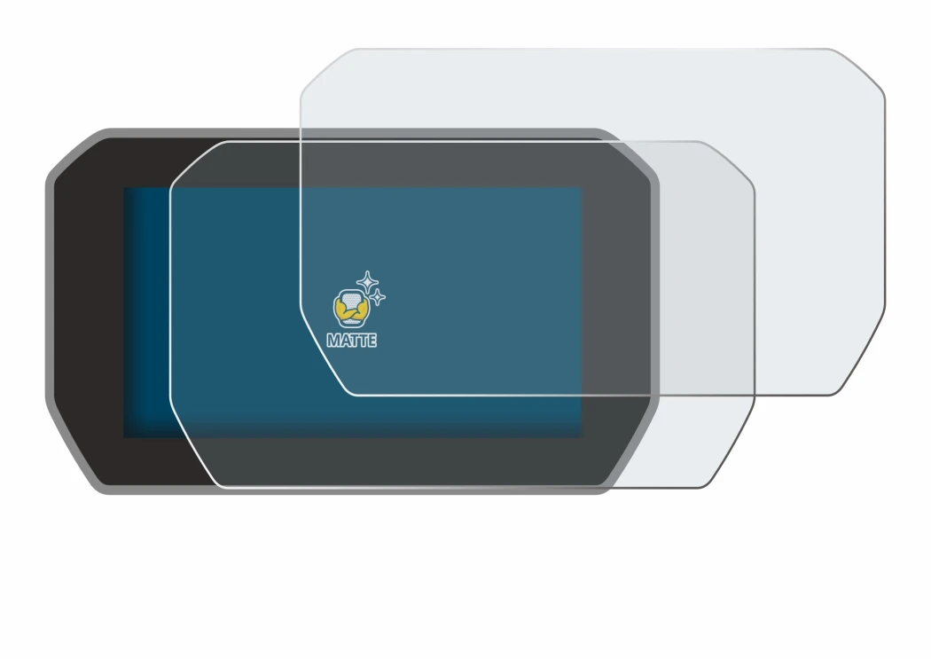 Image de l'appareil Ducati V4 Rally (2024) avec une grande variété de protections d'écran.