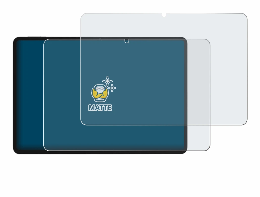 Image de l'appareil Honor Pad 10 avec une grande variété de protections d'écran.