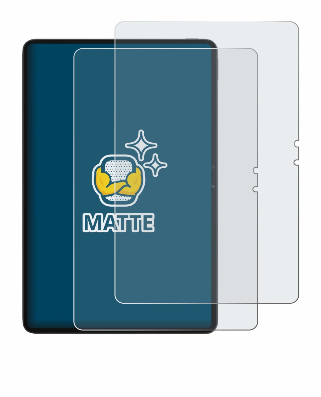 Image de l'appareil Blackview MEGA 3 avec une grande variété de protections d'écran.