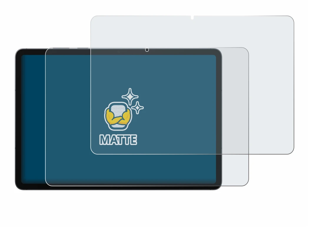 Image de l'appareil Samsung Galaxy Tab S11 avec une grande variété de protections d'écran.