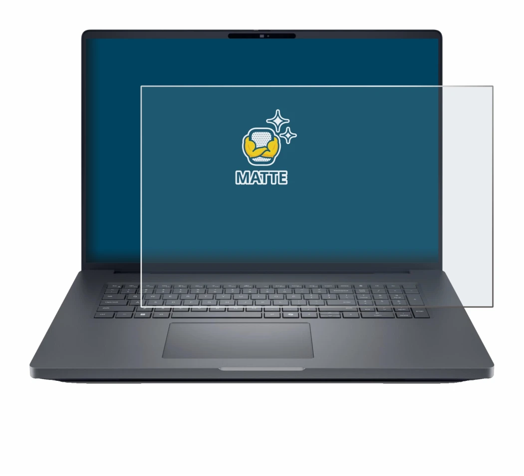 Image de l'appareil Dell Pro Max Plus 18 avec une grande variété de protections d'écran.