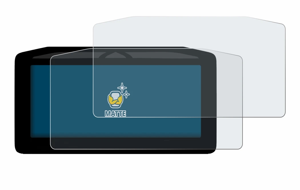 Image de l'appareil Ducati Panigale V4 2025 avec une grande variété de protections d'écran.