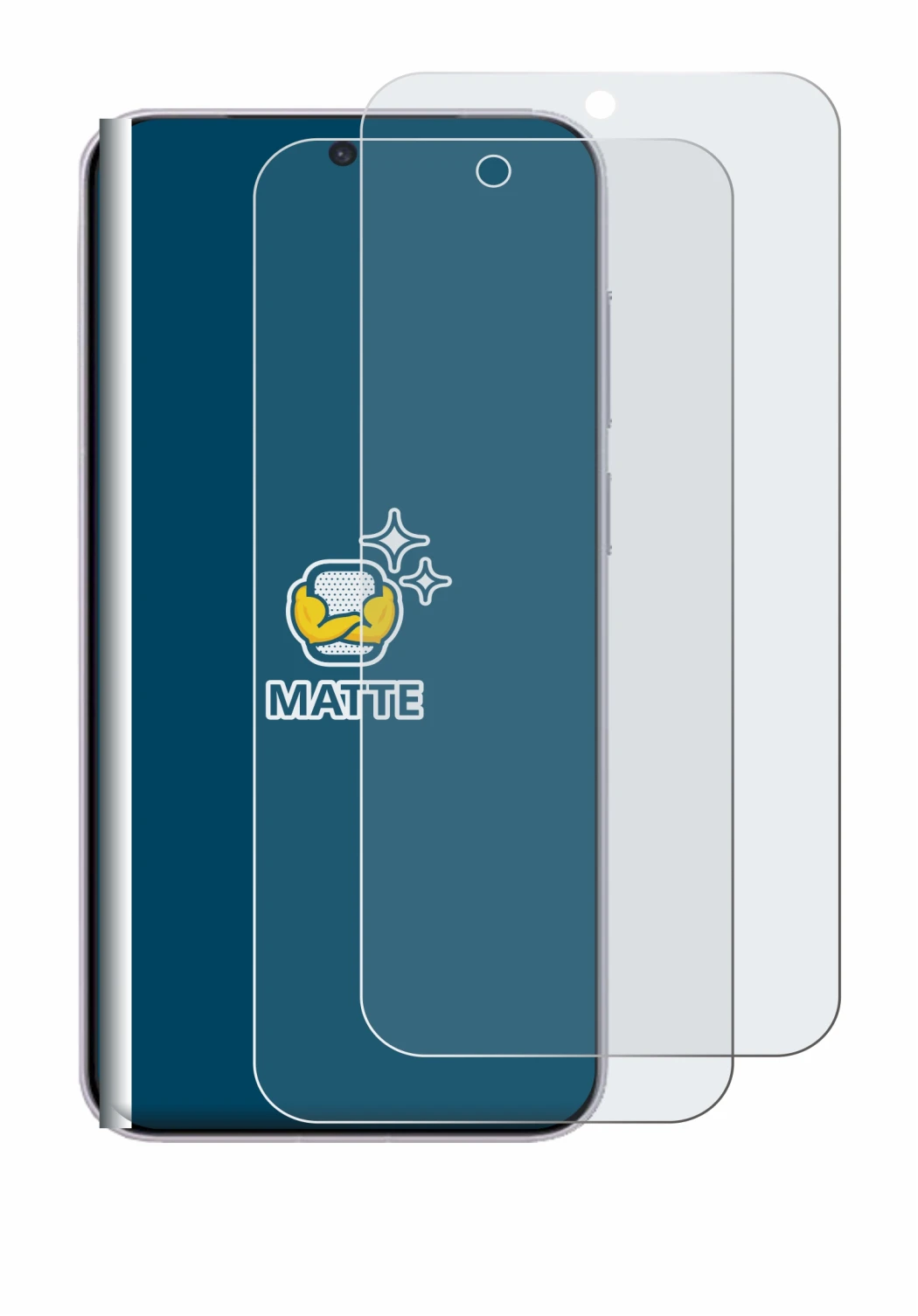Image de l'appareil Vivo X300 Pro avec une grande variété de protections d'écran.
