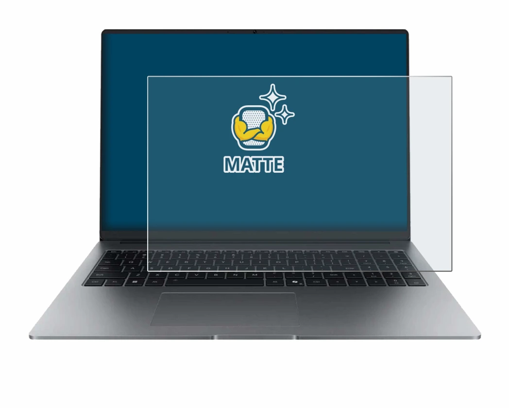 Image de l'appareil Honor MagicBook X16 Plus 2025 avec une grande variété de protections d'écran.