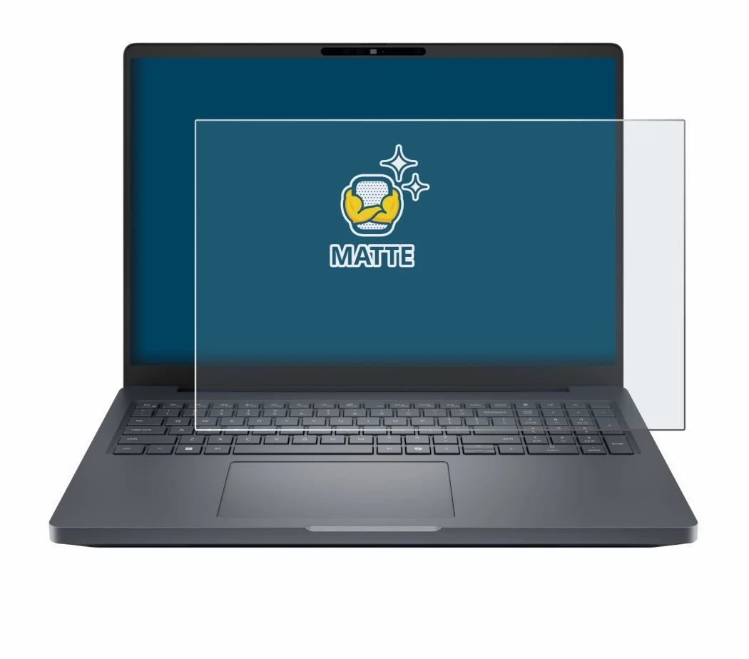 Image de l'appareil Dell Pro Max 16 Plus avec une grande variété de protections d'écran.