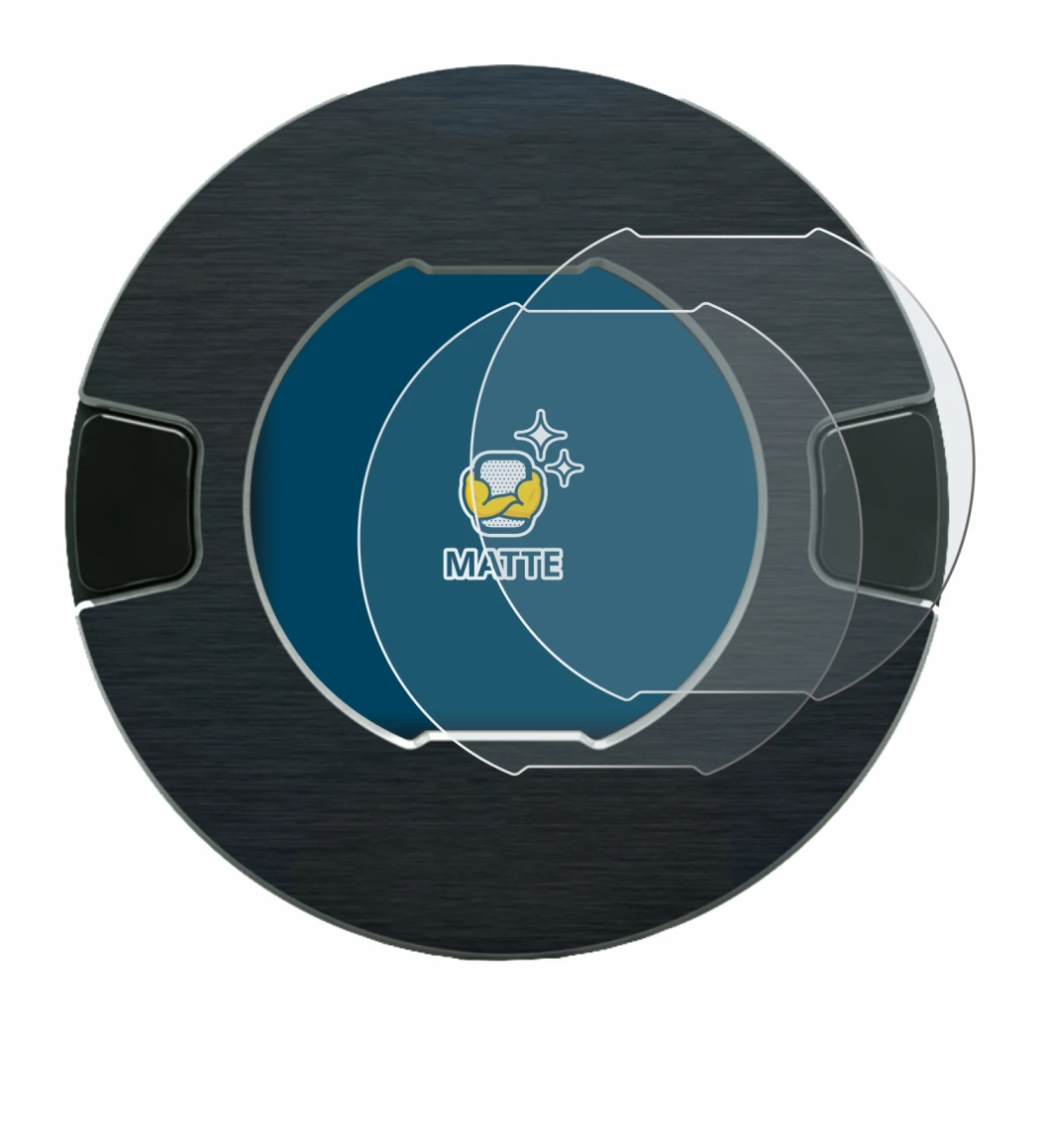 Image de l'appareil OOONO P-DISC NO1 avec une grande variété de protections d'écran.