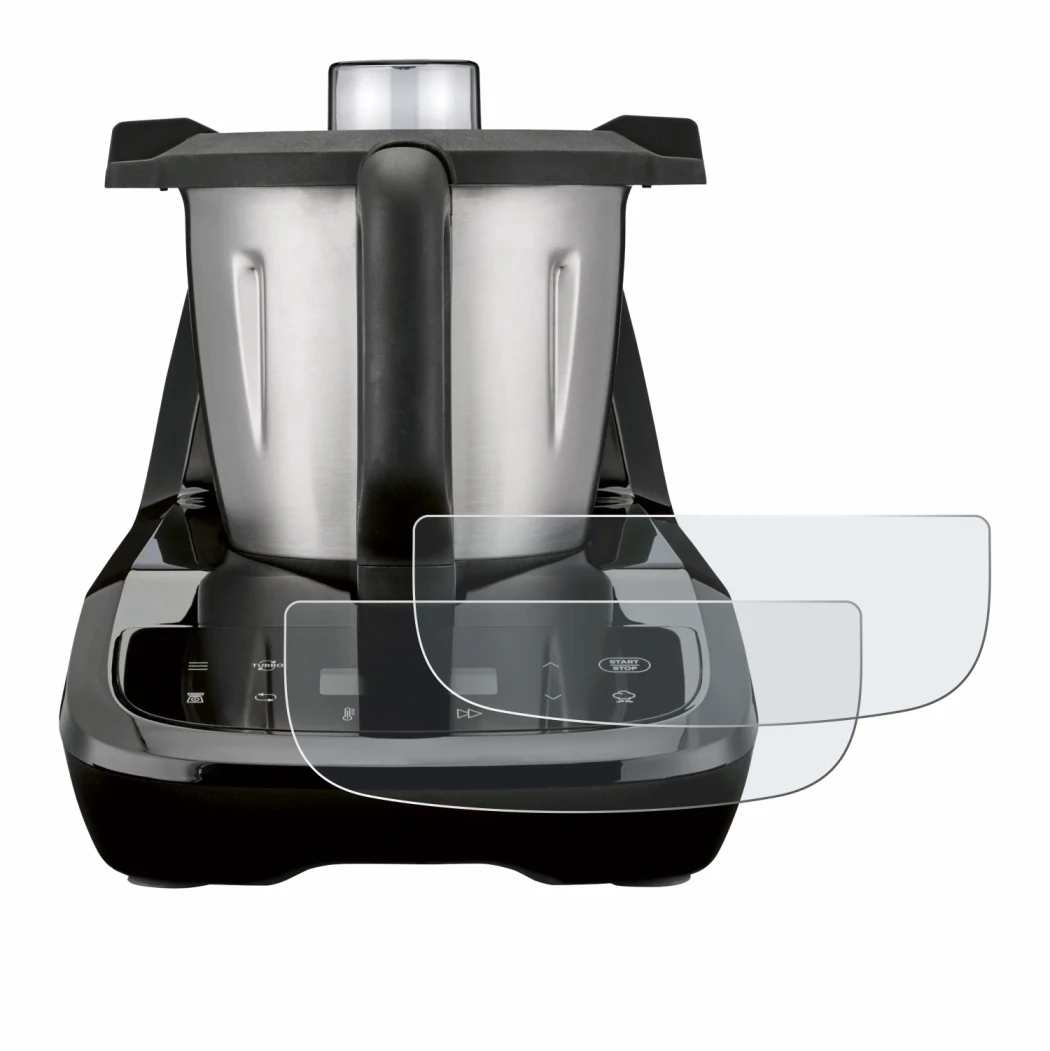 Image de l'appareil SilverCrest Monsieur Cuisine compact avec une grande variété de protections d'écran.