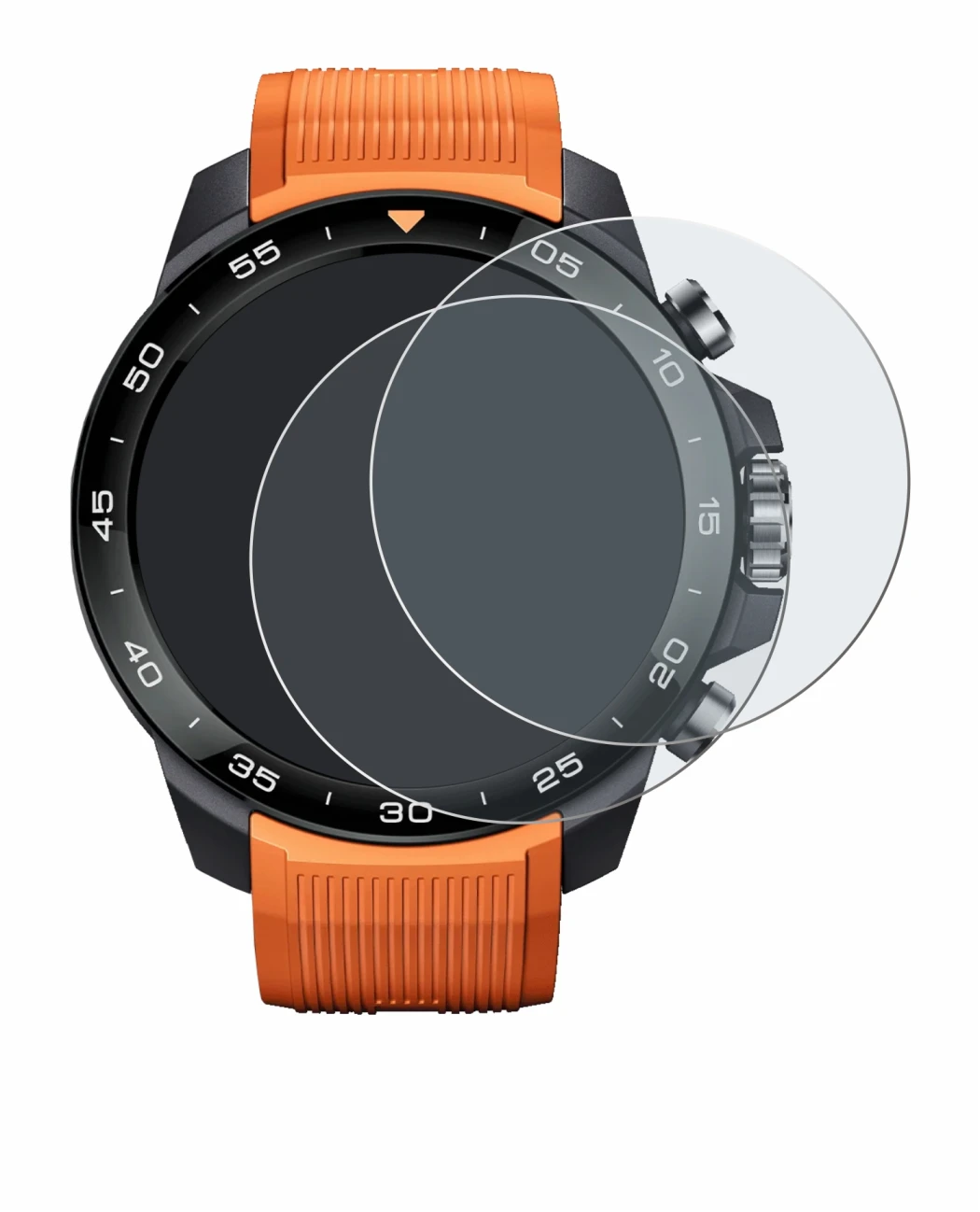 Image de l'appareil Xiaomi Mibro GS Explorer S avec une grande variété de protections d'écran.