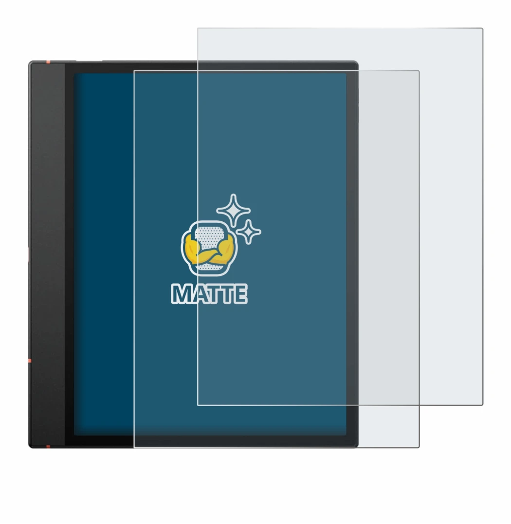 Image de l'appareil Boox Note Air 5 C avec une grande variété de protections d'écran.