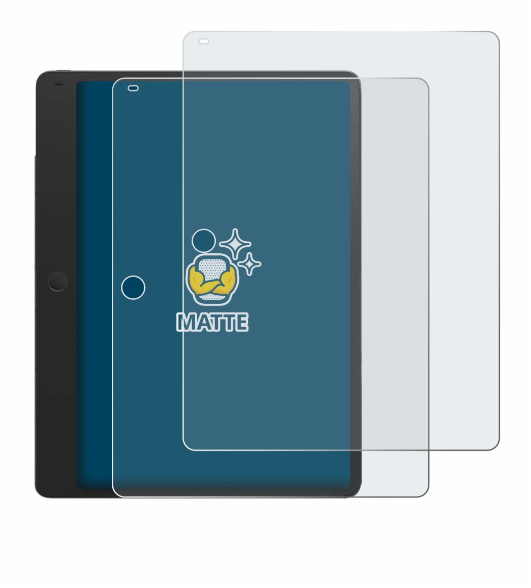 Image de l'appareil TCL Note A1 avec une grande variété de protections d'écran.