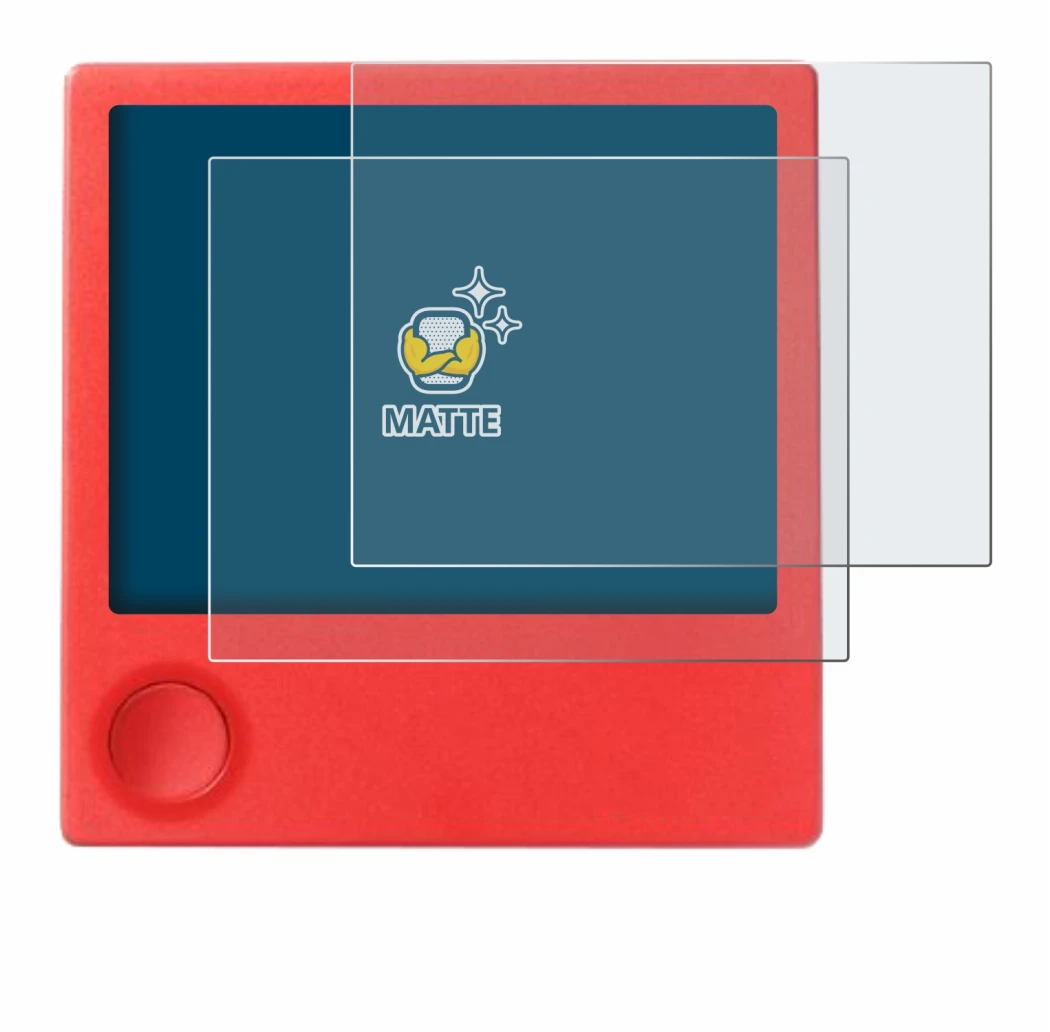 Image de l'appareil PicPak E-Ink Display avec une grande variété de protections d'écran.