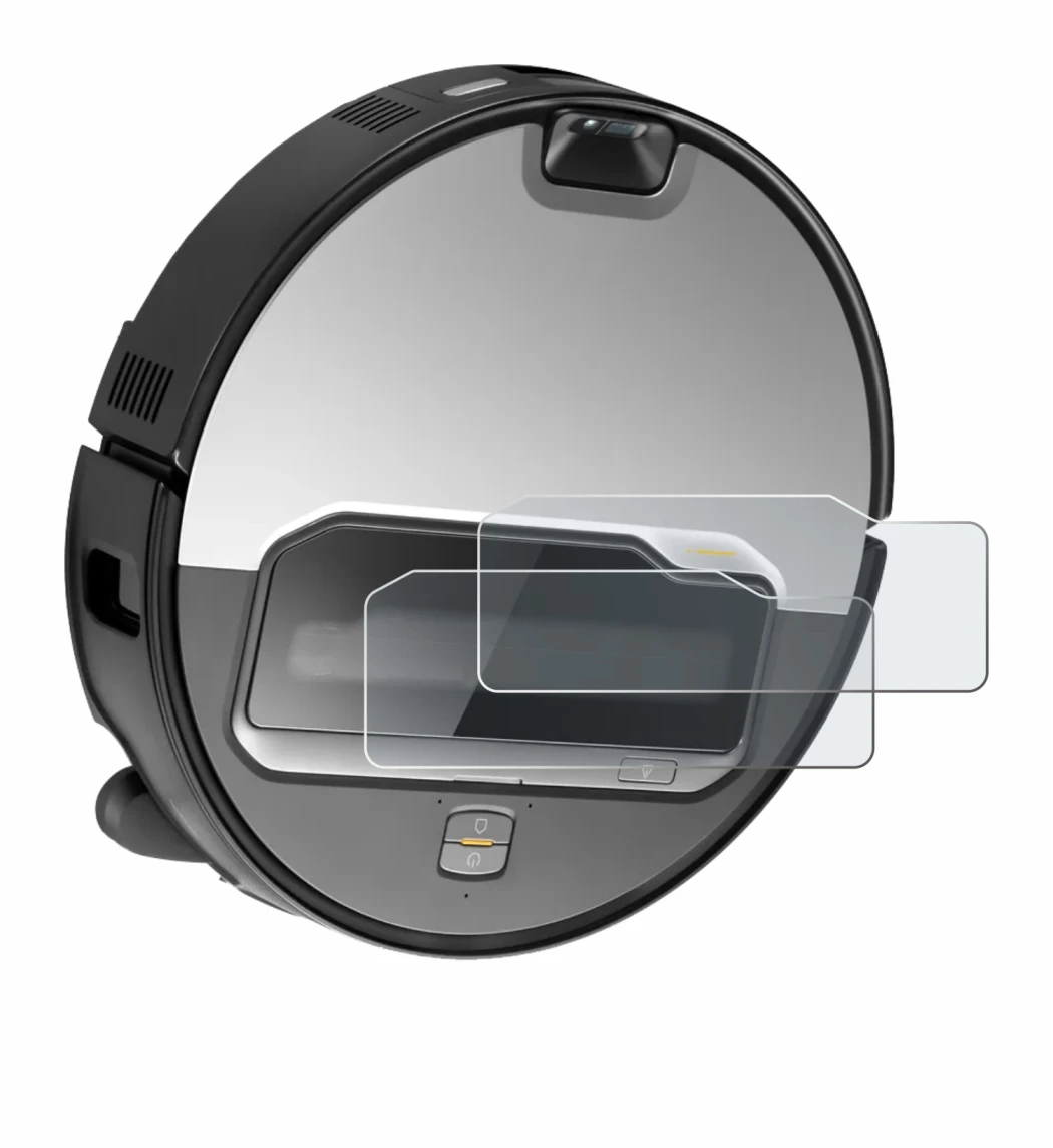 Image de l'appareil Roborock Saros Z70 avec une grande variété de protections d'écran.