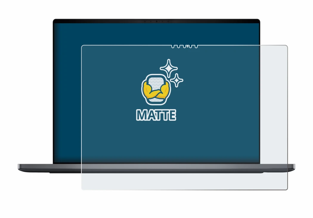 Image de l'appareil Dell XPS 16 DA16260 avec une grande variété de protections d'écran.