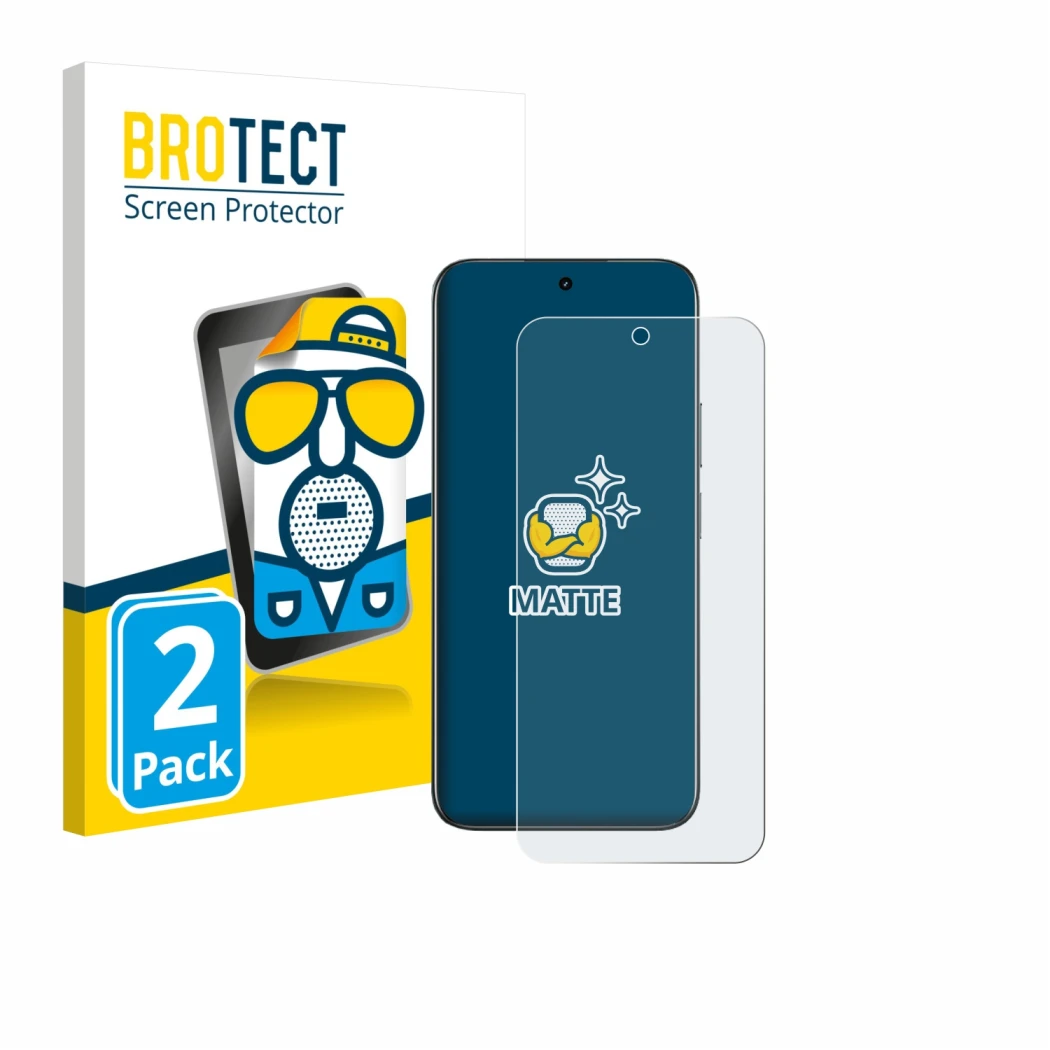 Face avant d’un emballage produit avec le logo de la marque BROTECT. À côté, l’appareil realme C85 4G est représenté avec la p