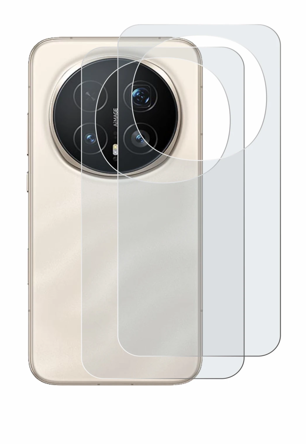 Image de l'appareil Honor Magic 8 Pro (Arrière) avec une grande variété de protections d'écran.