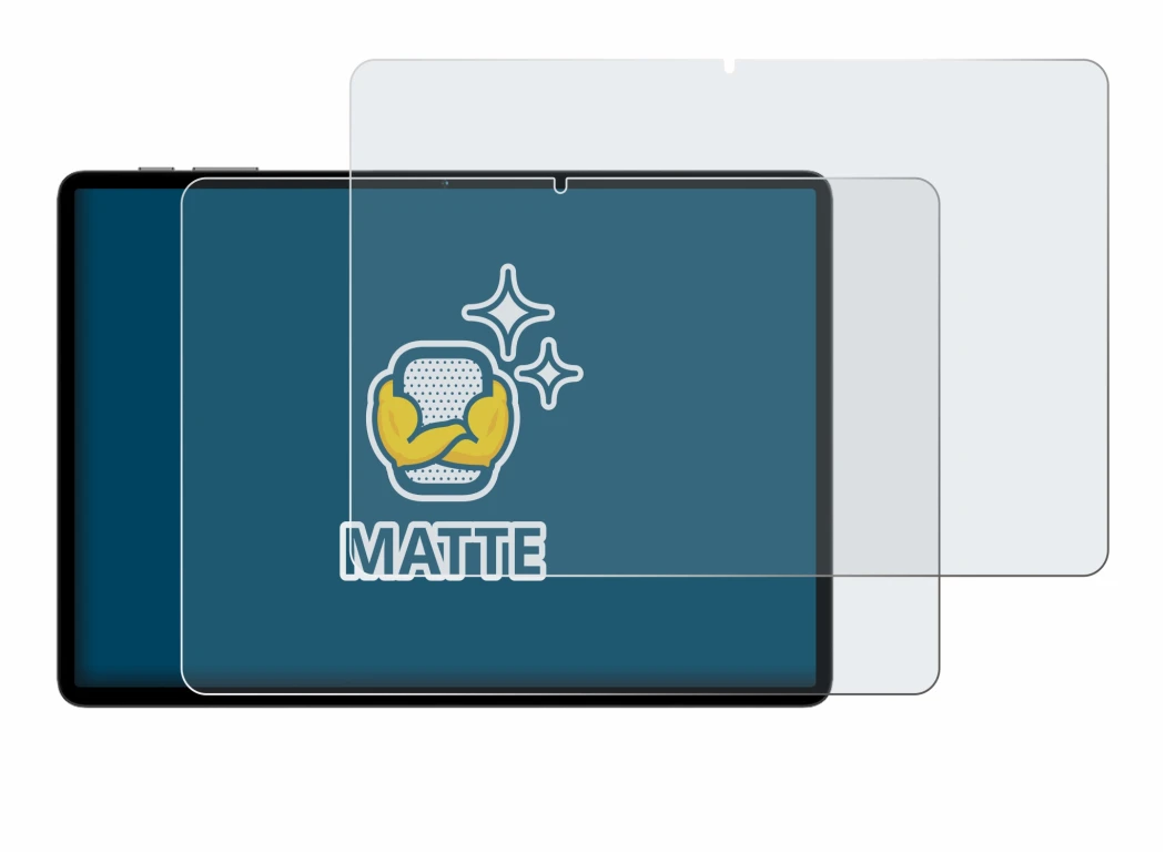 Image de l'appareil Teclast P50T avec une grande variété de protections d'écran.