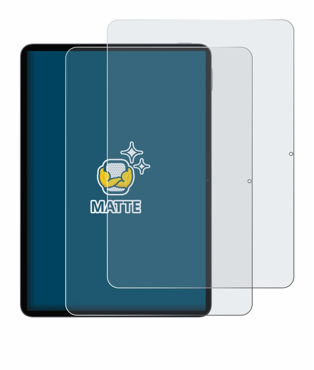 Image de l'appareil Xiaomi Pad 8 avec une grande variété de protections d'écran.