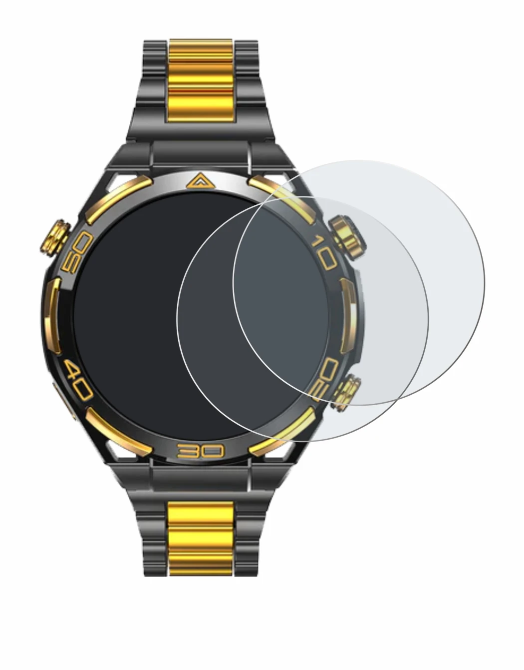 Image de l'appareil Blackview W90 Pro avec une grande variété de protections d'écran.