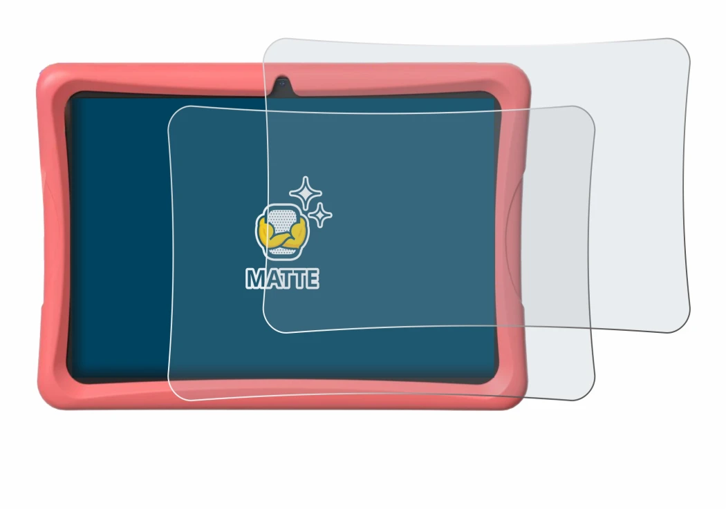 Image de l'appareil Tabwee K10 avec une grande variété de protections d'écran.