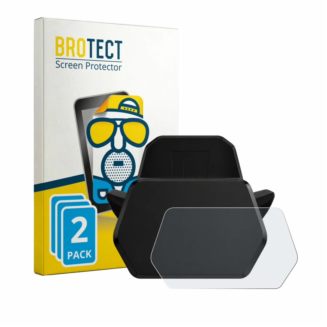 Face avant d’un emballage produit avec le logo de la marque BROTECT. À côté, l’appareil Navee XT5 PRO est représenté avec la p