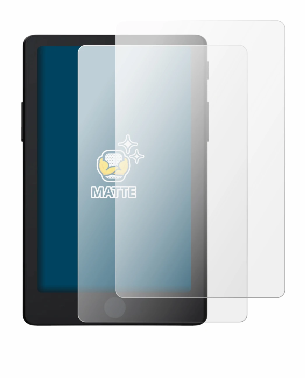 Image de l'appareil Xteink X4 Pro avec une grande variété de protections d'écran.