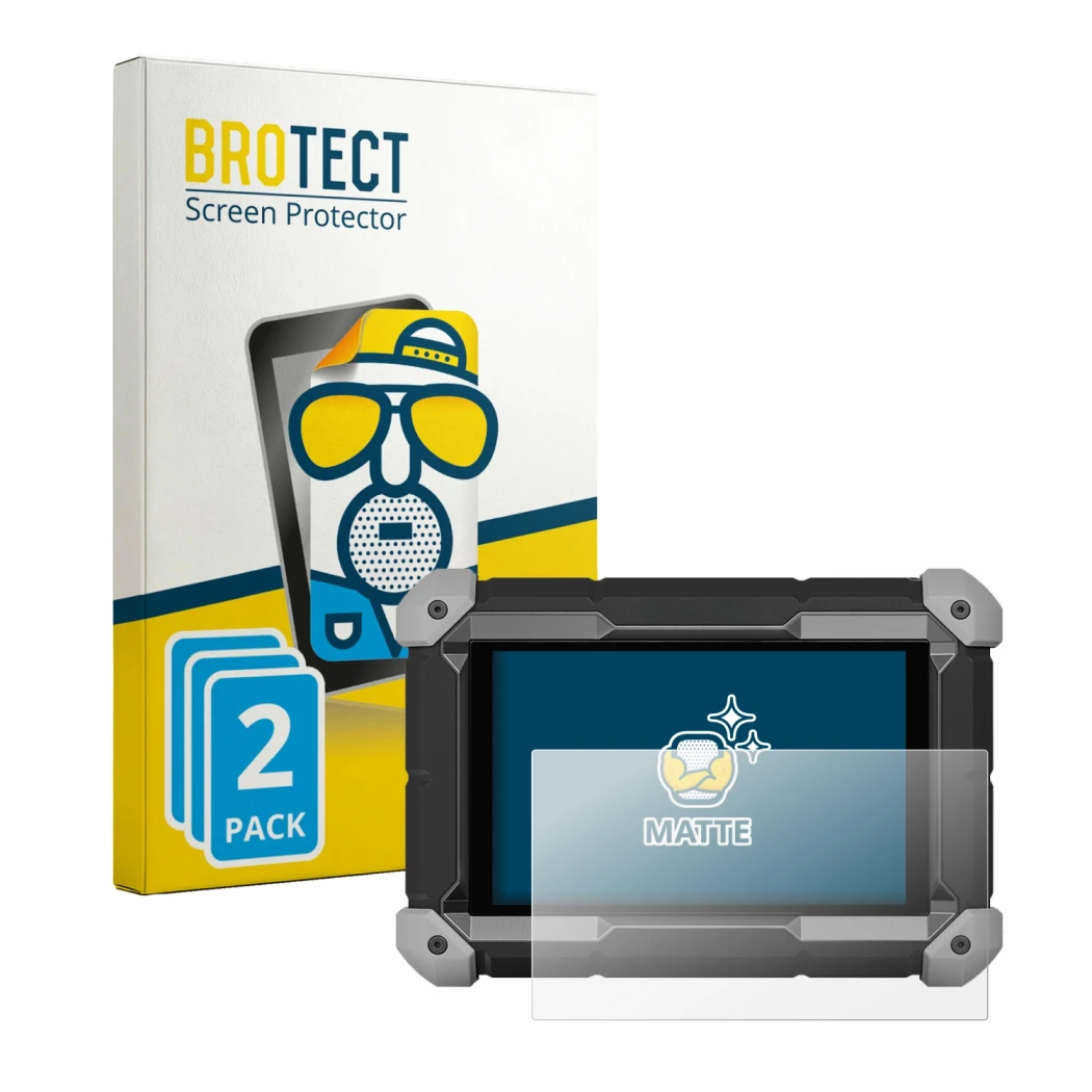 Face avant d’un emballage produit avec le logo de la marque BROTECT. À côté, l’appareil Topdon Phoenix Lite 3 est représenté a