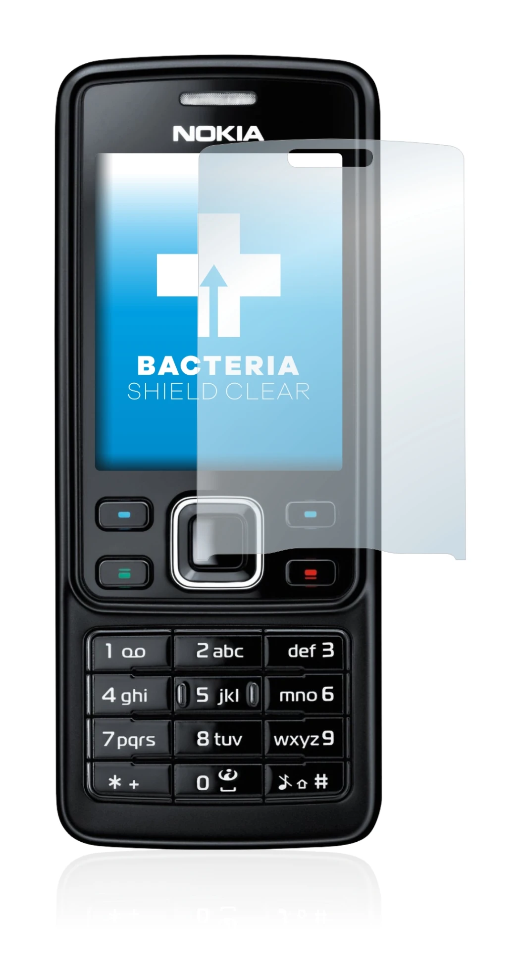 Image de l'appareil Nokia 6300 2007 avec une grande variété de protections d'écran.