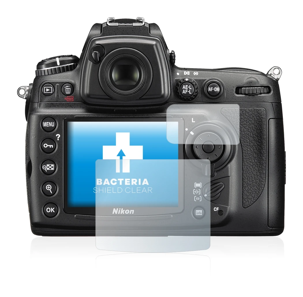 Image de l'appareil Nikon D700 avec une grande variété de protections d'écran.