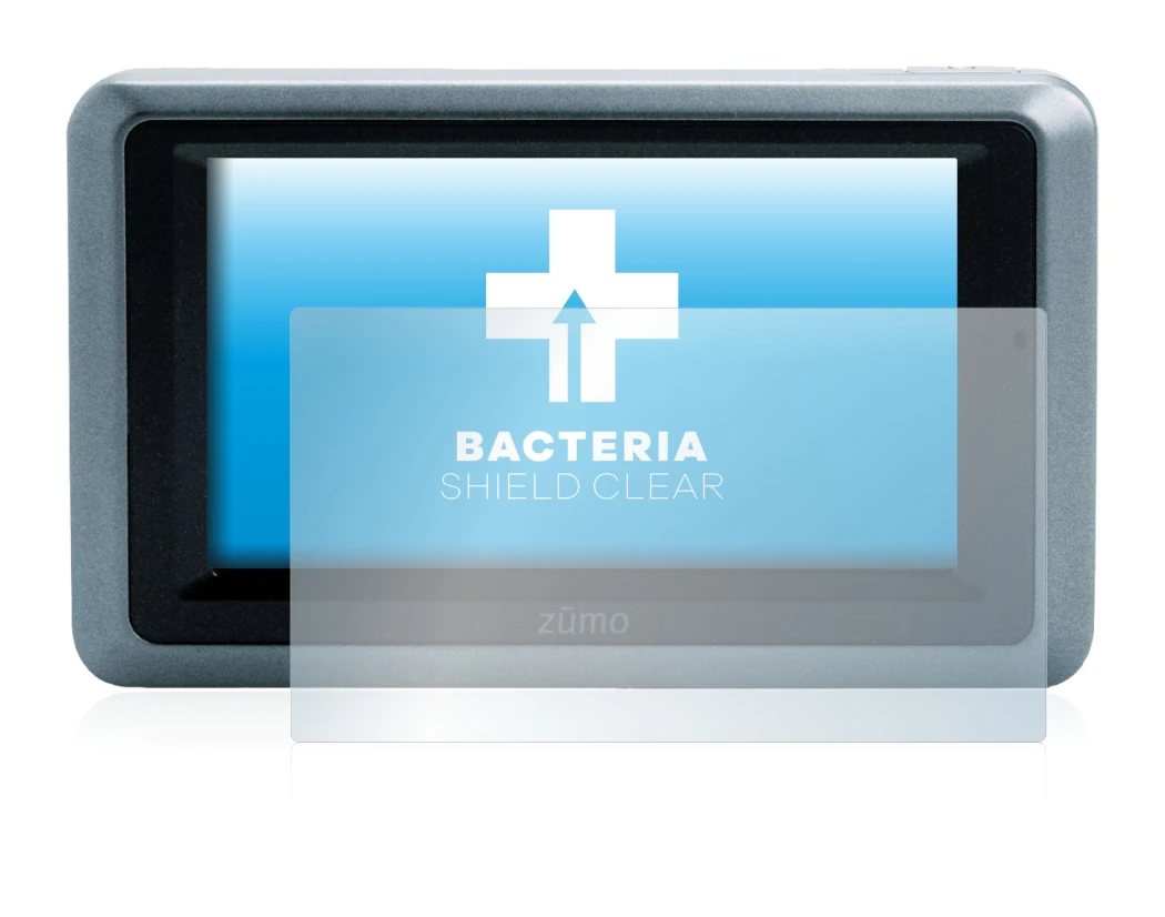 Image de l'appareil Garmin zumo 660 avec une grande variété de protections d'écran.