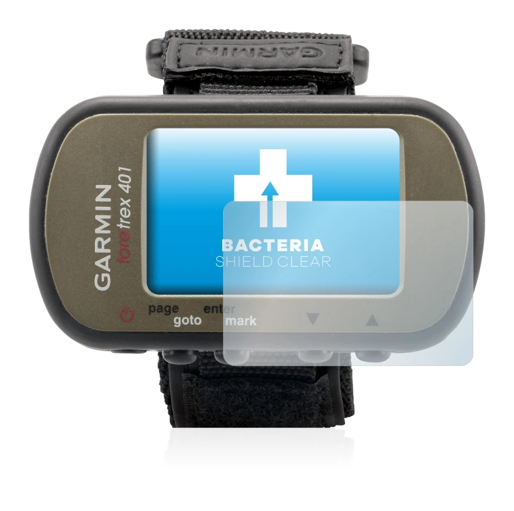 Image de l'appareil Garmin Foretrex 401 avec une grande variété de protections d'écran.
