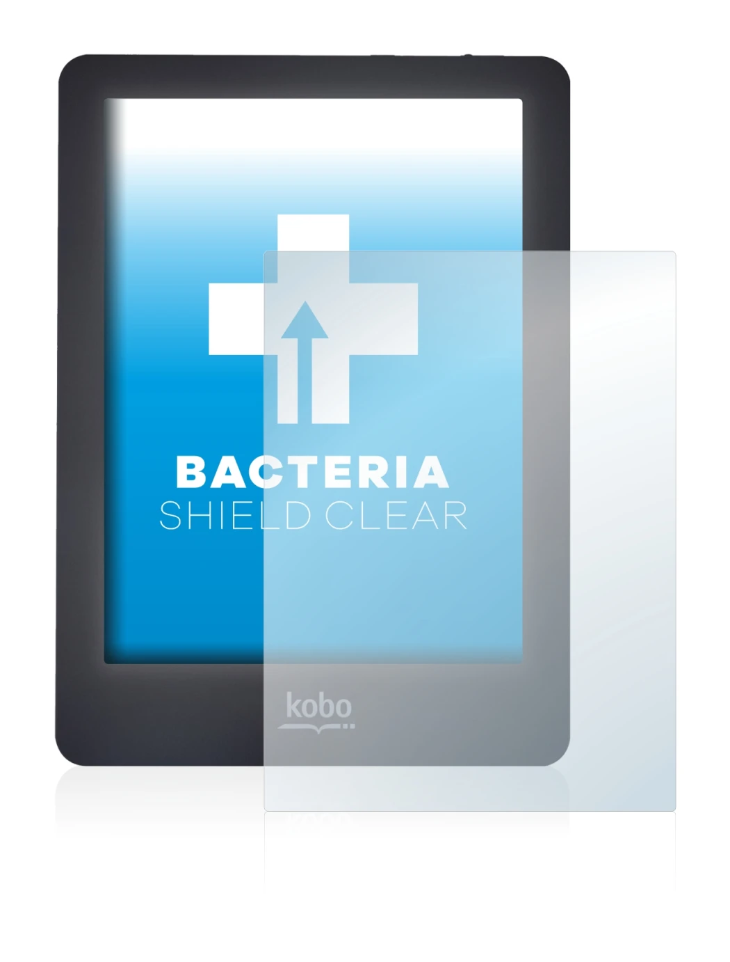 Image de l'appareil Kobo Glo avec une grande variété de protections d'écran.