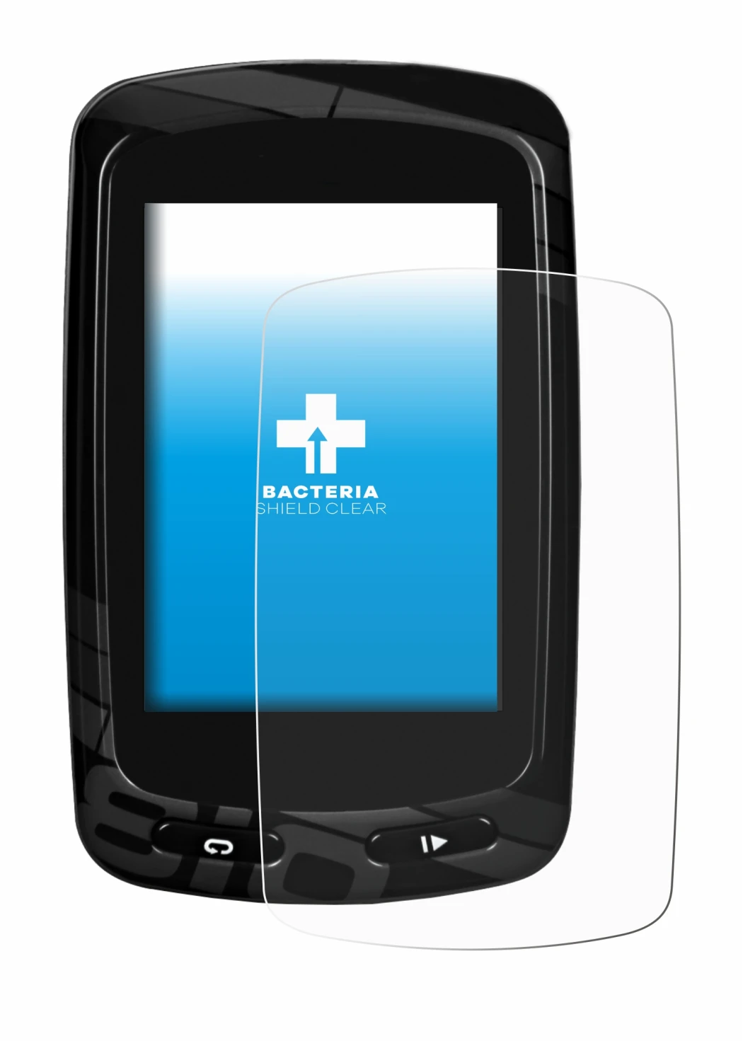 Image de l'appareil Garmin Edge 810 avec une grande variété de protections d'écran.