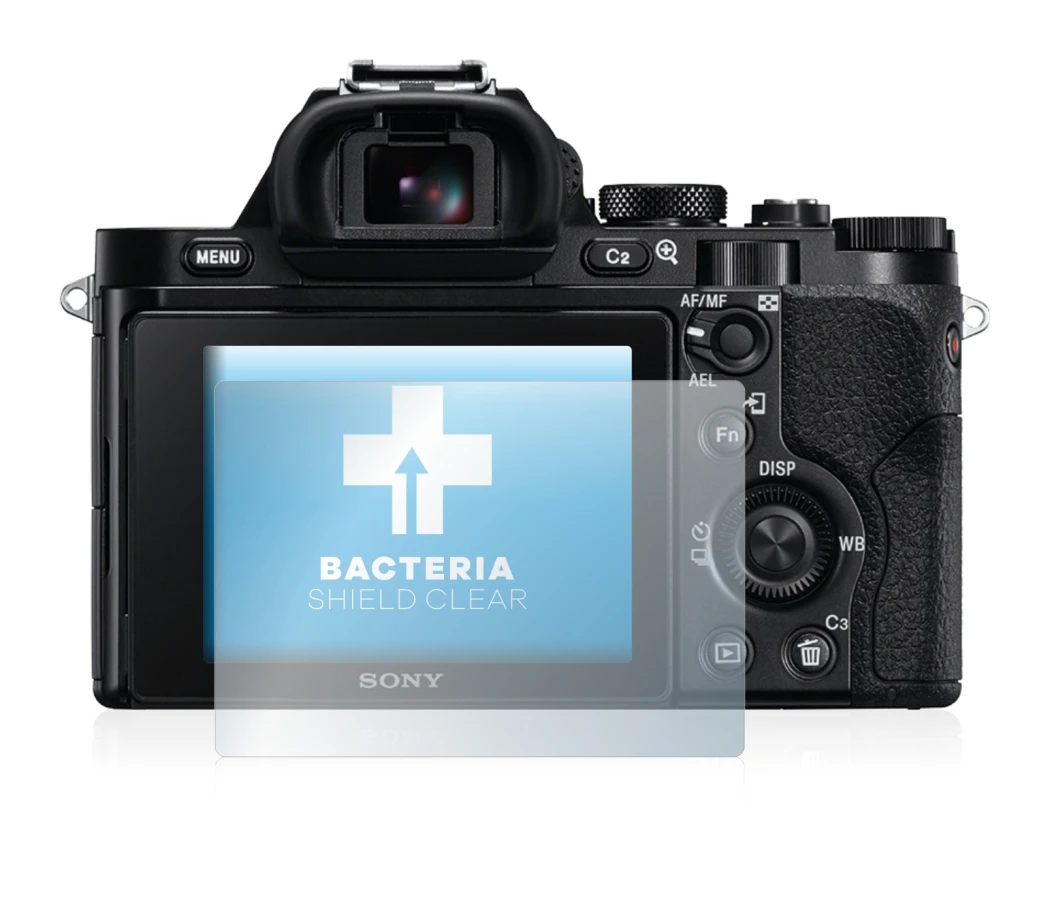 Image de l'appareil Sony Alpha 7 (ILCE-7) avec une grande variété de protections d'écran.