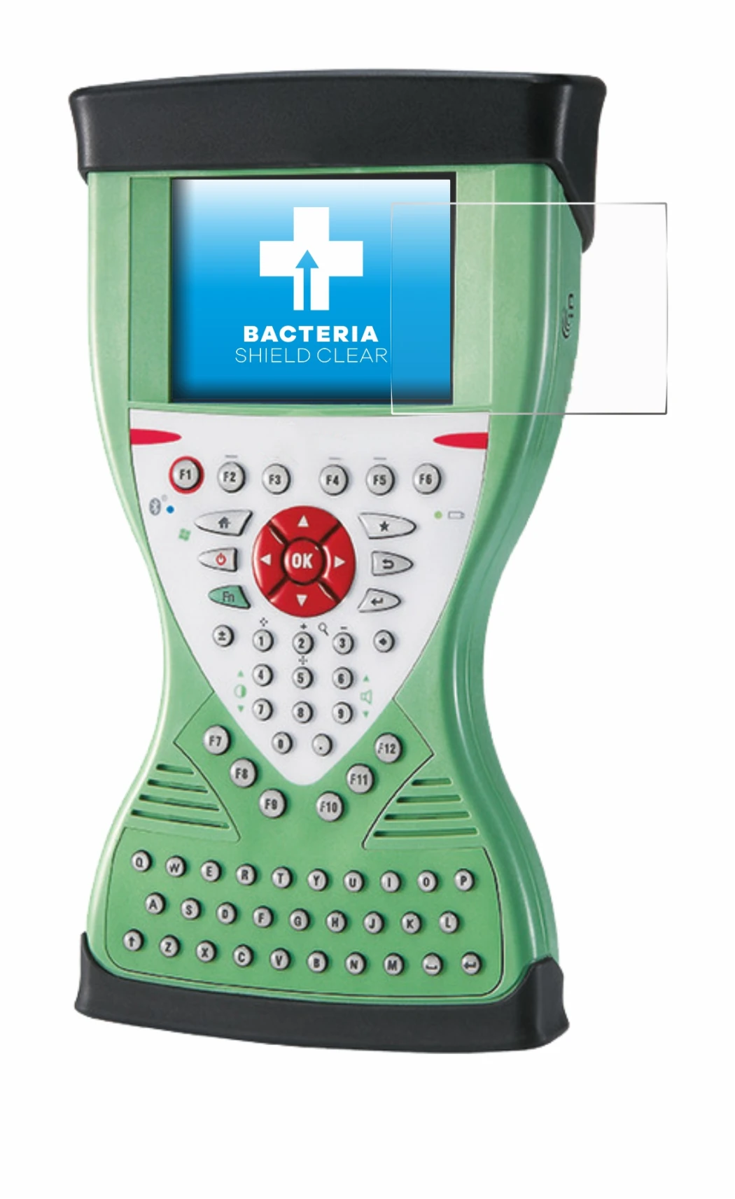 Image de l'appareil Leica Viva Controller CS15 avec une grande variété de protections d'écran.